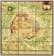 historische Landkarte Wien 1710