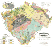 Geologische Landkarte B&ouml;hmen