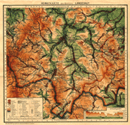 Landkarte Landeshut ca. 1930, nicht datiert
