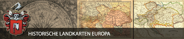 historische Landkarten Europa historical maps of Europe Austria