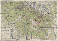 Meinholds Wanderkarte vom Riesengebirge